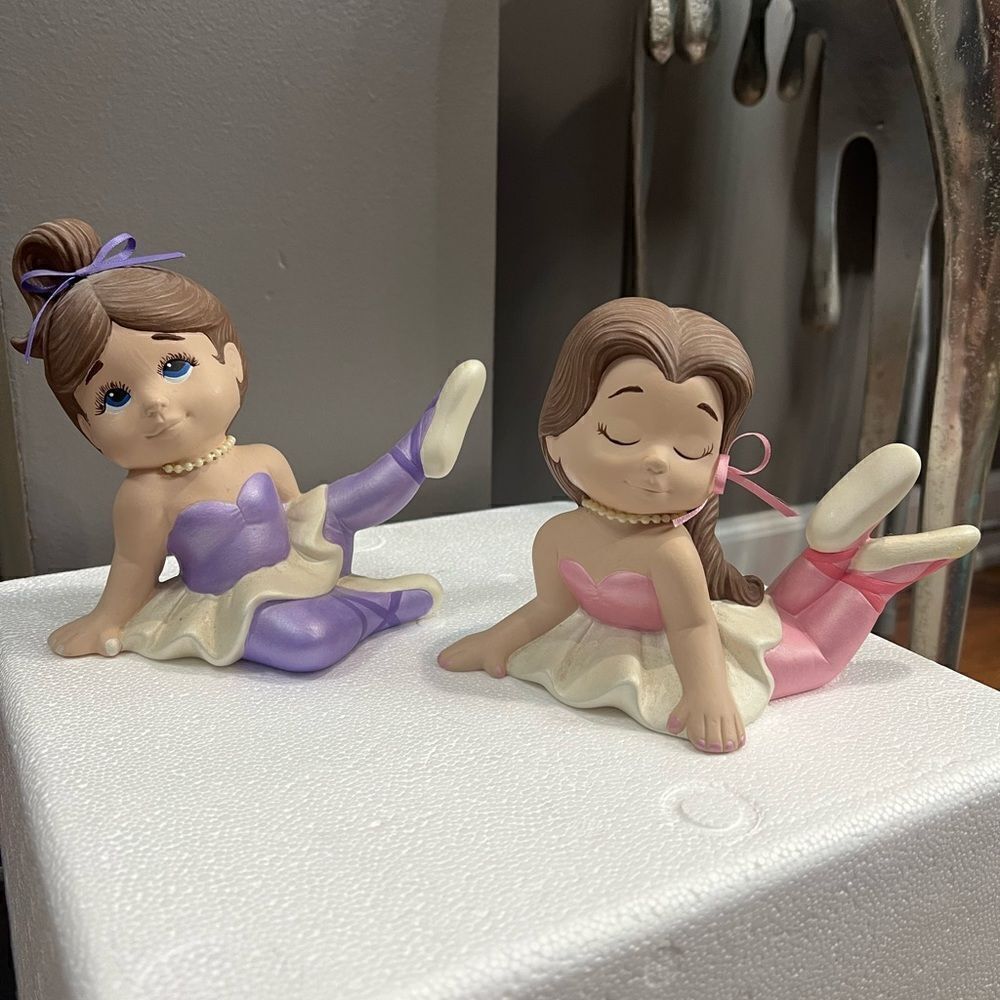 Vintage ballerina figurines